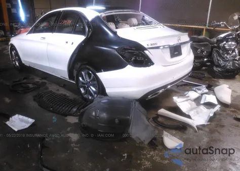 2017 Mercedes-Benz C 300 Sport 4Matic/Luxury 4Matic/4Matic from USA, damaged, VIN 55SWF4KB4HU200406